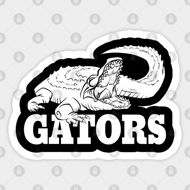 Gators Mascot Sticker by Generic Mascots